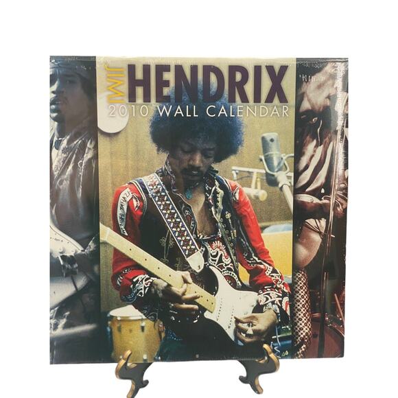 Authentic Jimi Hendrix 2010 Wall Calendar New Sealed Collectors Item Memorabilia - Picture 3 of 5